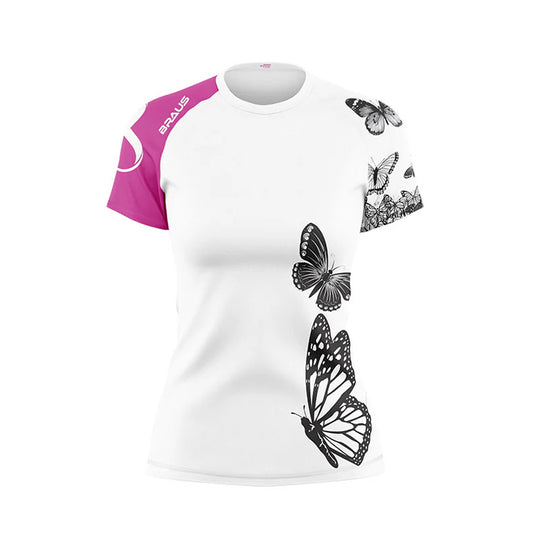 Braus Butterfly Women's No Gi Rash Guard