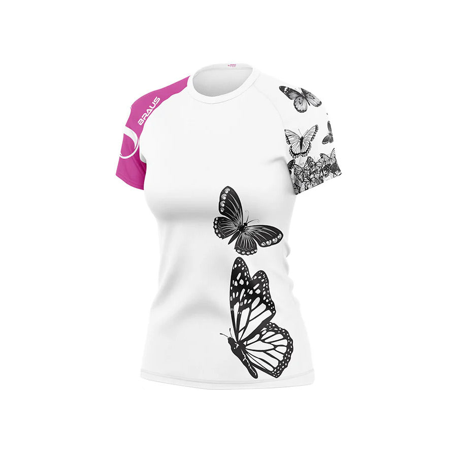 Braus Butterfly Women's No Gi Rash Guard