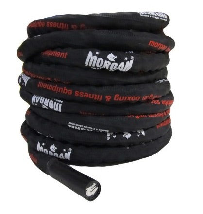 Morgan V2 15m x 38mm Indoor/Outdoor Cardio Battle Rope - The Fight Club