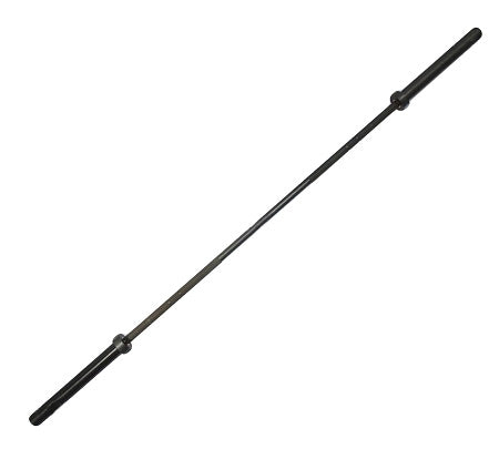 Morgan 20kg Black Harden Chrome Olympic Barbell - 680kg Max Capacity - The Fight Club