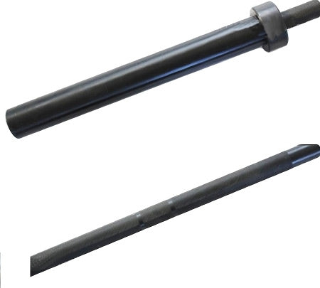 Morgan 20kg Black Harden Chrome Olympic Barbell - 680kg Max Capacity - The Fight Club