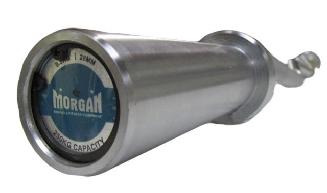 Morgan Deluxe Harden Chrome Curl Bar - 250kg Max Capacity - The Fight Club