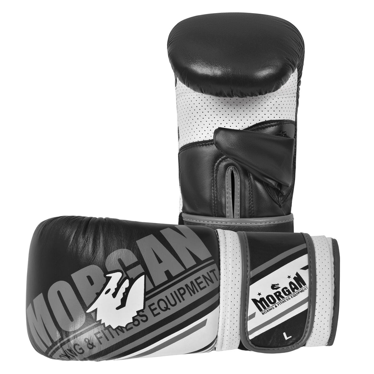 Morgan Aventus Leather Curved Bag Mitts - The Fight Club