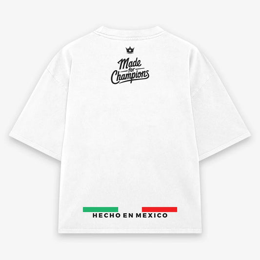 BoxElite Champion Belt White T-Shirt - The Fight Club