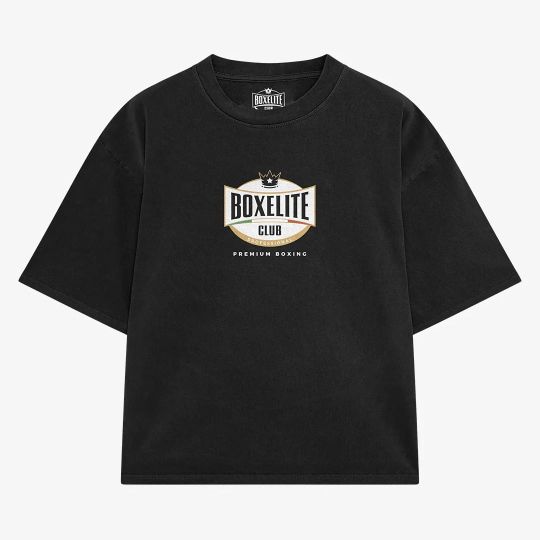 BoxElite Classic Black T-Shirt - The Fight Club
