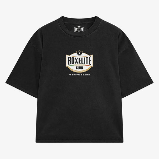 BoxElite Classic Black T-Shirt - The Fight Club