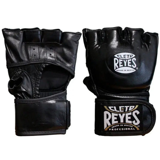 Cleto Reyes Black Mamba Pro Thumb Padding MMA Gloves - The Fight Club