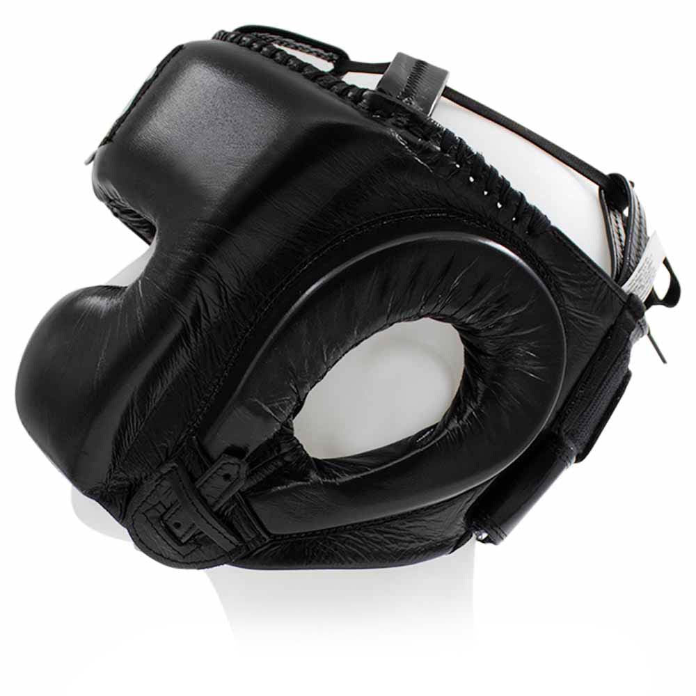 Cleto Reyes Headgear with Cheek Protector Black - The Fight Club