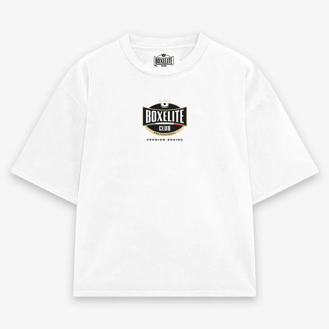 BoxElite Divine Champion Lion White T-Shirt - The Fight Club