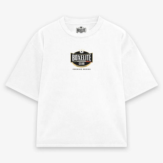 BoxElite Divine Champion Lion White T-Shirt - The Fight Club