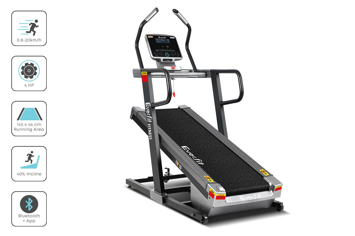 Everfit Treadmill Electric Incline Trainer Professional Home Gym Fitness Machine - The Fight Club