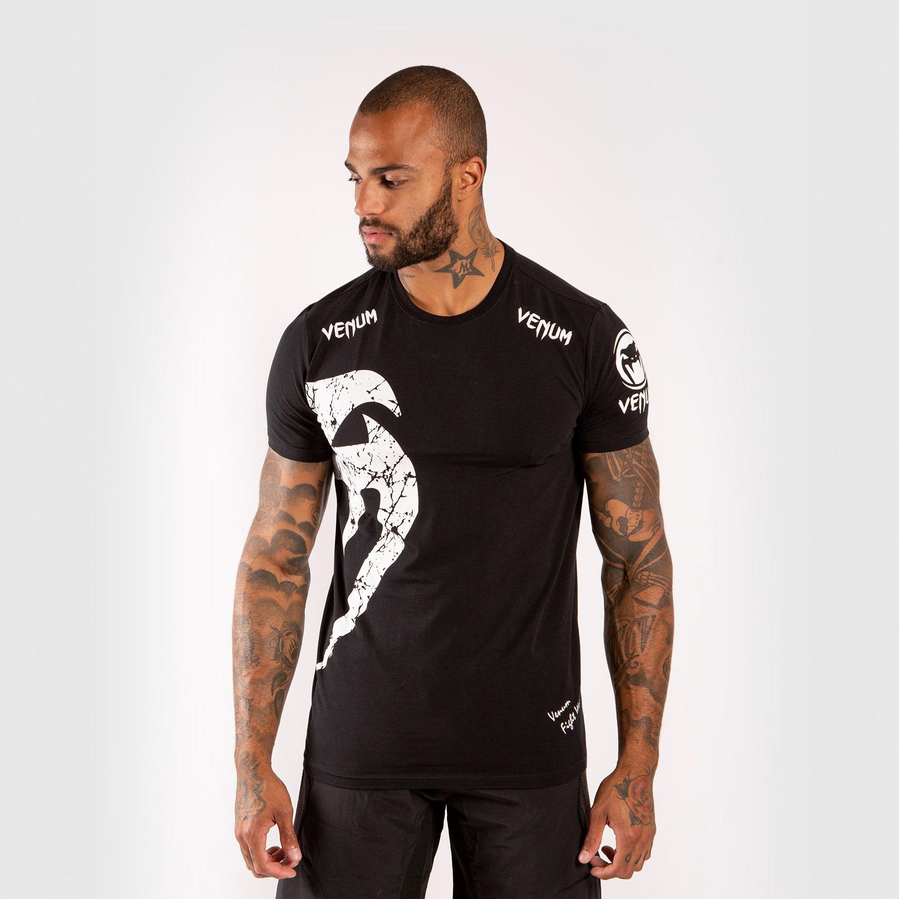 Venum Giant T-Shirt - Black - The Fight Club