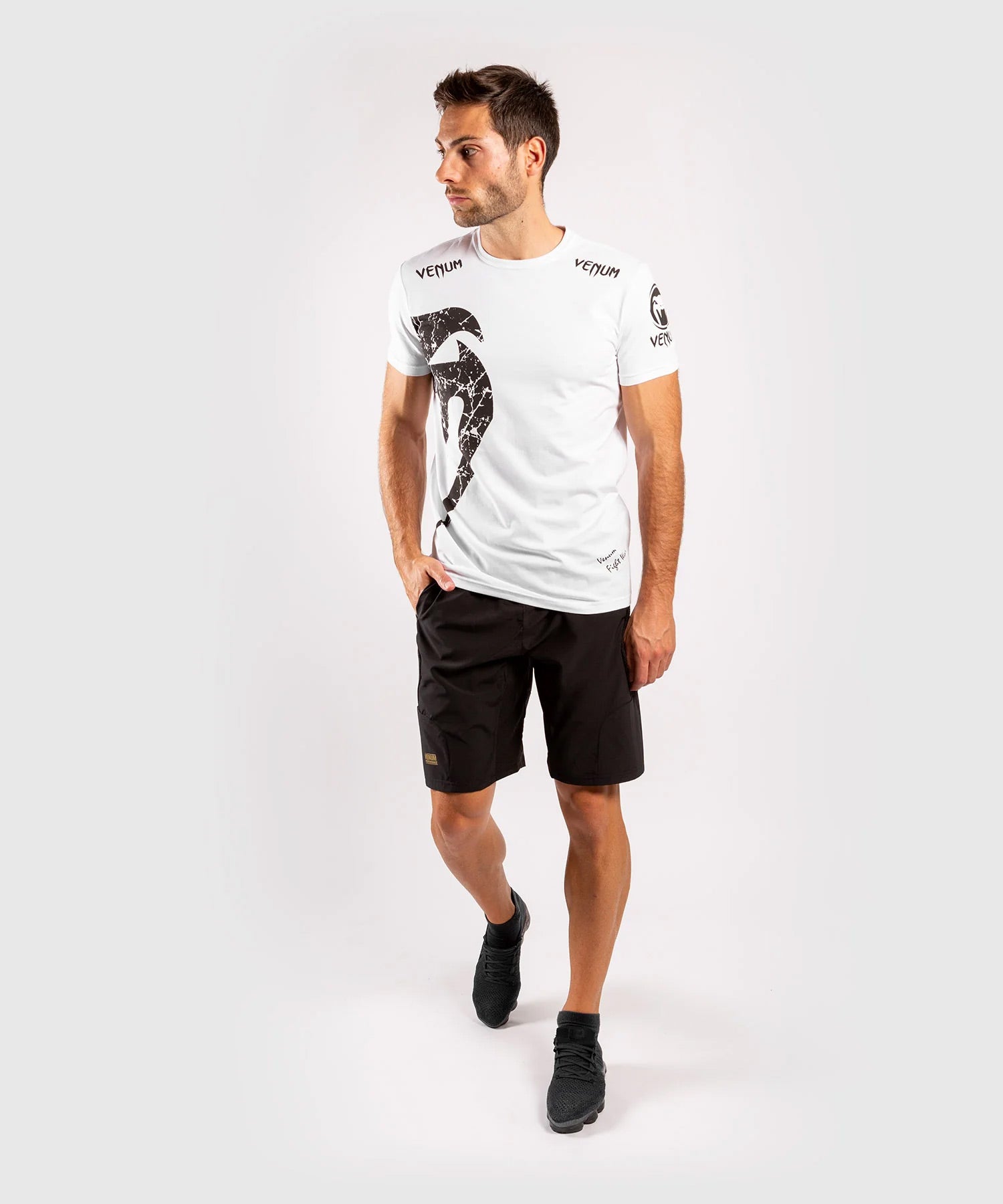 Venum Giant T-Shirt - White - The Fight Club