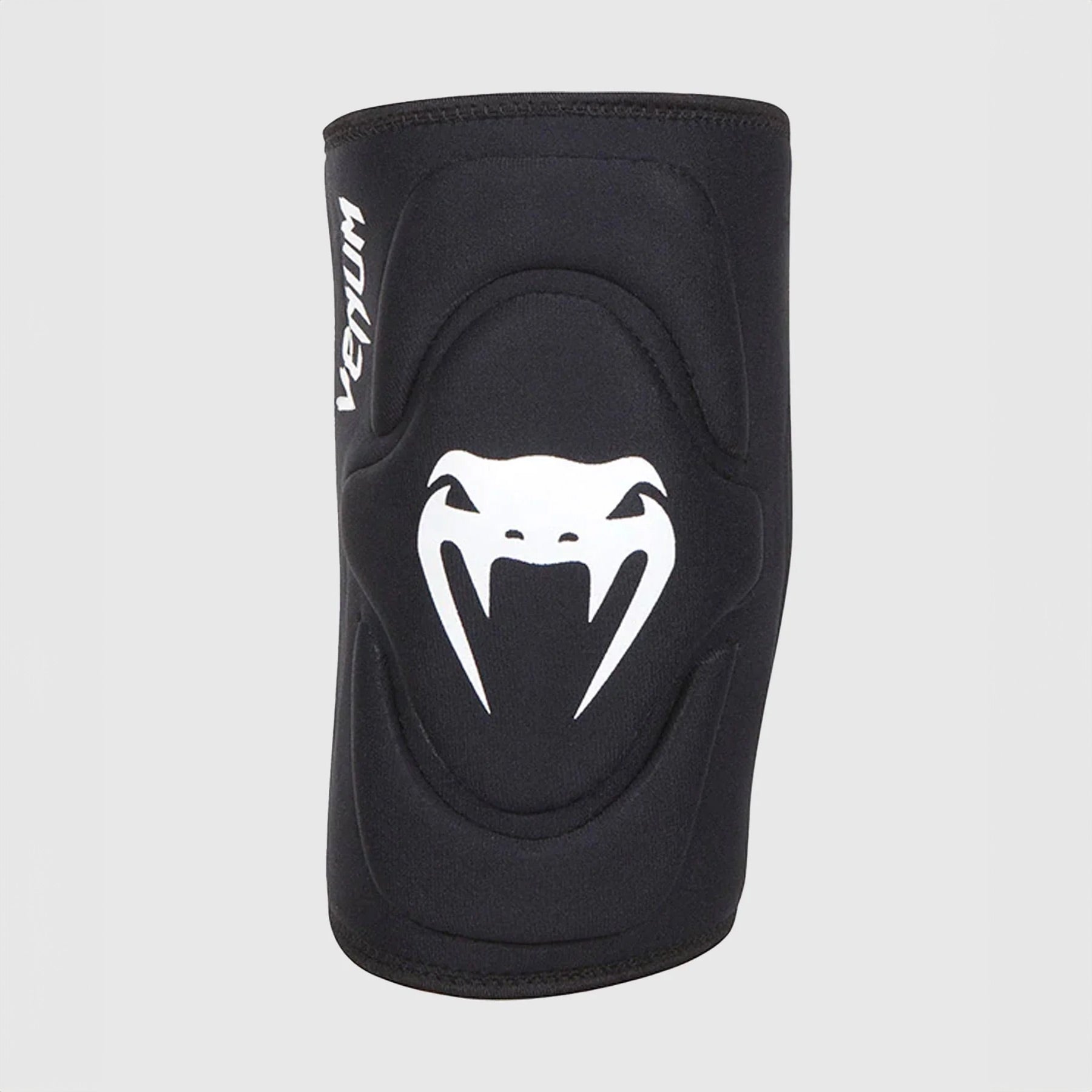 Venum Kontact Lycra/Gel Knee Pads - Black - The Fight Club