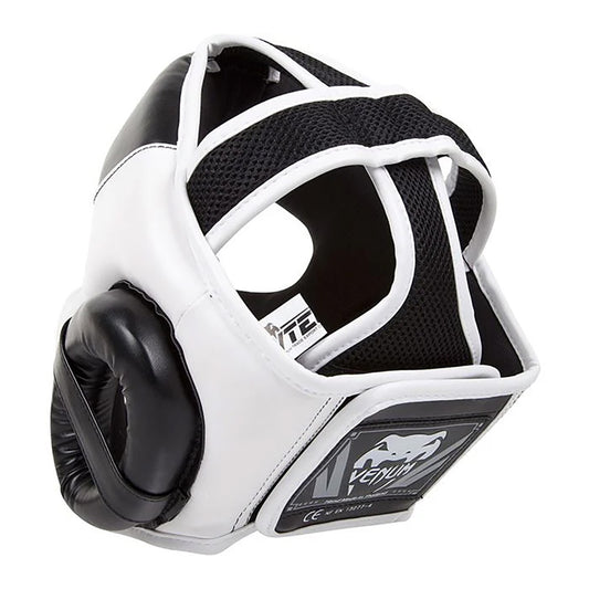 Venum Challenger 2.0 Headgear Black/White - The Fight Club