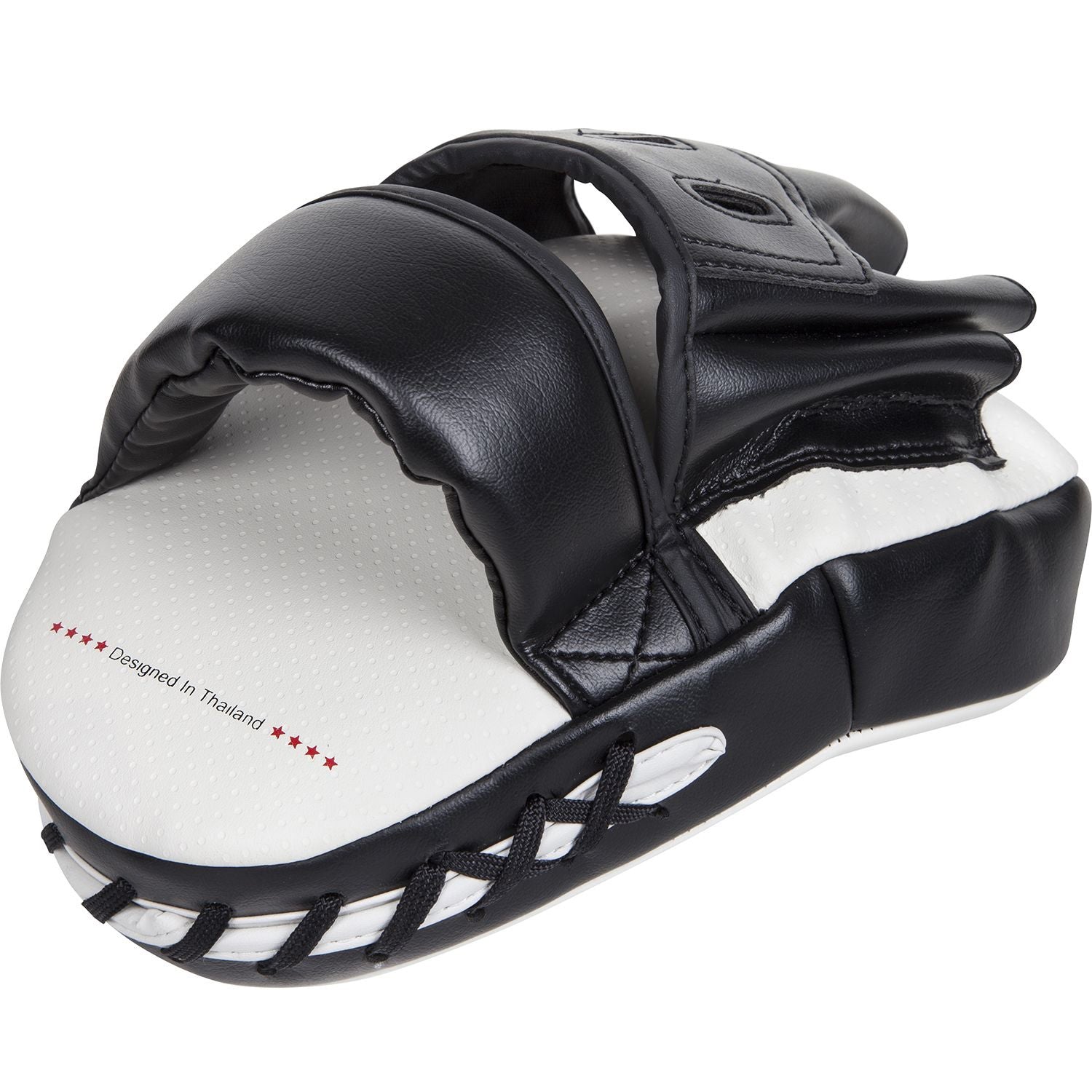 Venum Light Focus Mitts - White/Black (Pair) - The Fight Club