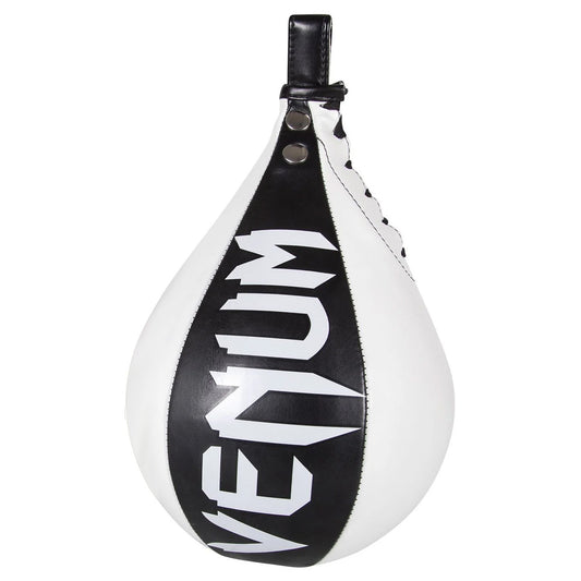 Venum Speed Bag Skintex Leather Black/Ice - The Fight Club