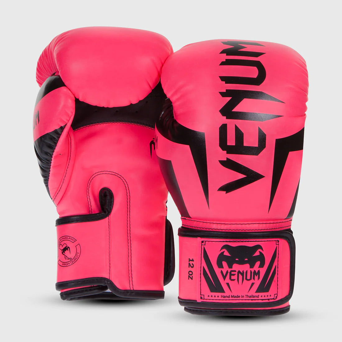 Venum Elite Boxing Gloves - Pink - The Fight Club