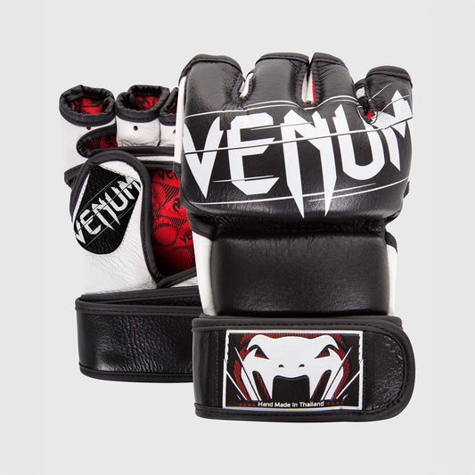 Venum Undisputed 2.0 MMA Gloves Nappa Leather - Black - The Fight Club