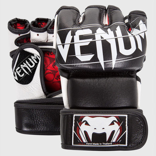 Venum Undisputed 2.0 MMA Gloves Nappa Leather - Black - The Fight Club
