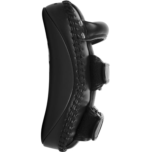 Venum Light Kick Pads Matte Black (Pair) - The Fight Club