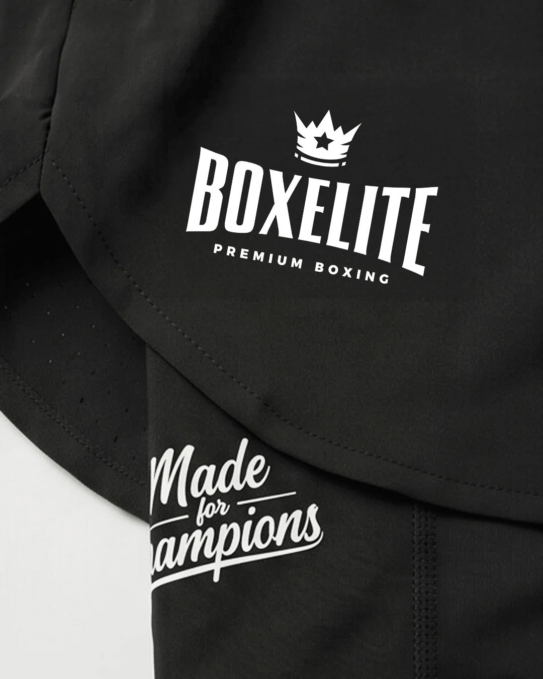 BoxElite FIGHTKNIT 2-in-1 Boxing Shorts - The Fight Cub