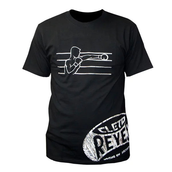 Cleto Reyes Punching Boxer T-Shirt Black - The Fight Club
