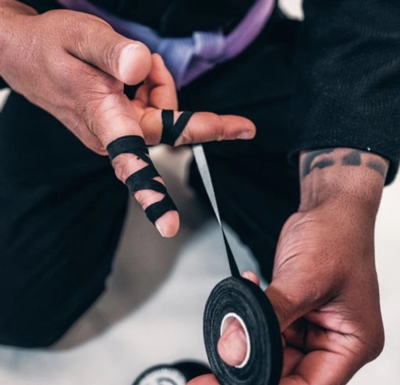 The Fight Club Jiu Jitsu Finger Tape 3 Pack in Tin - The Fight Club