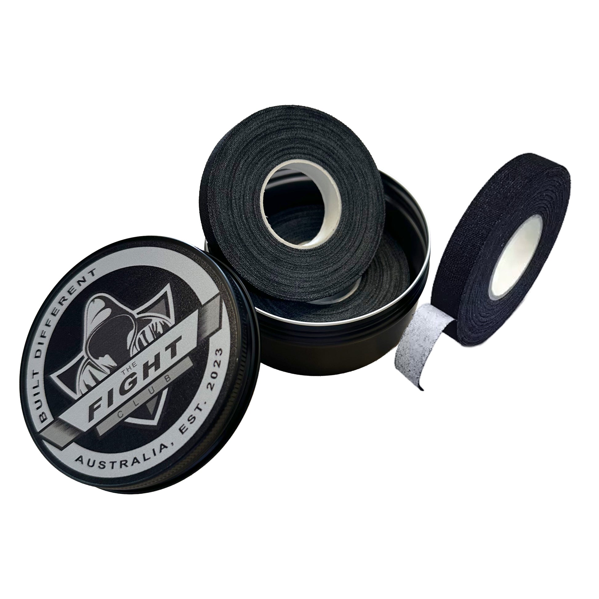 The Fight Club Jiu Jitsu Finger Tape 3 Pack in Tin - The Fight Club