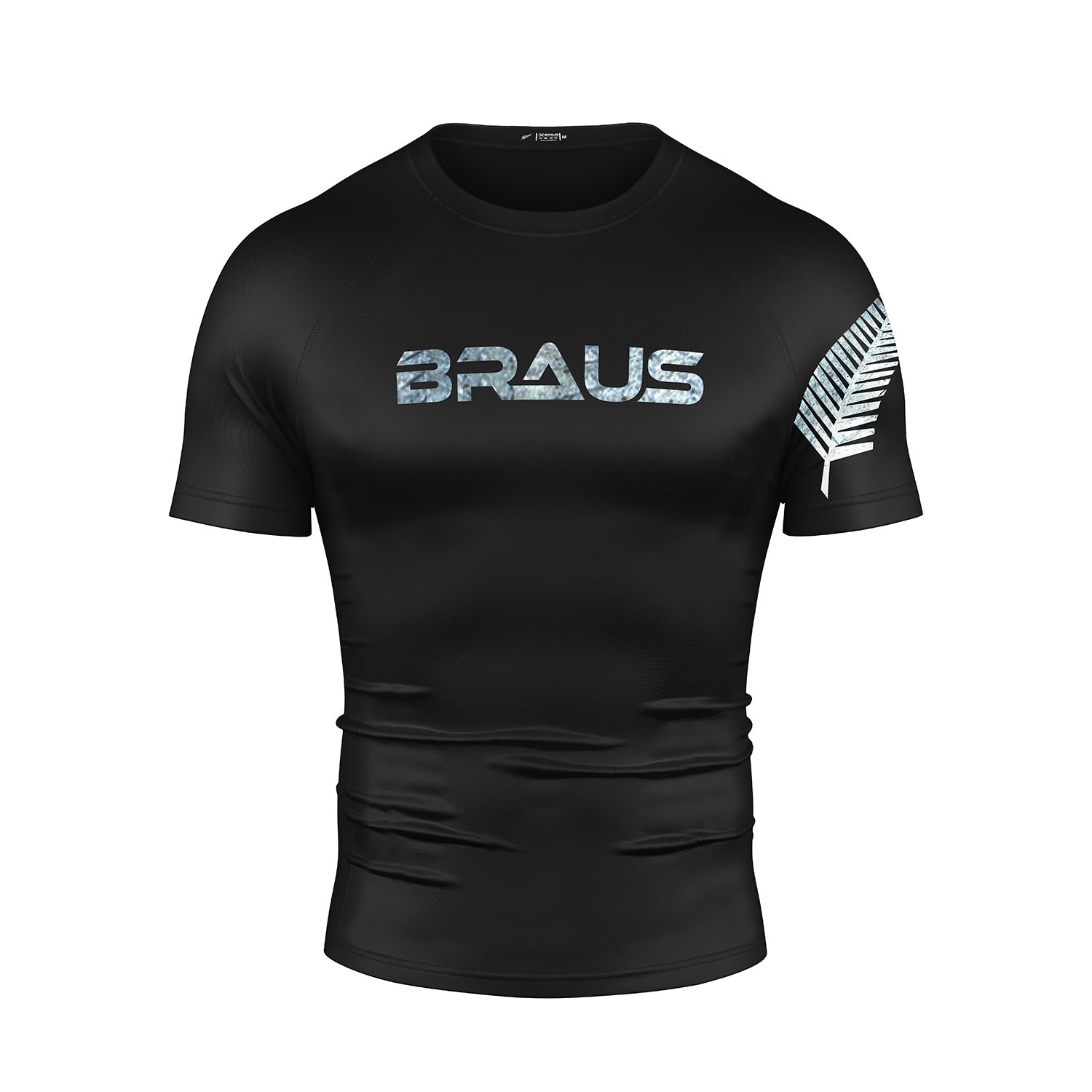 Braus Flags No Gi Rash Guard New Zealand - The Fight Club