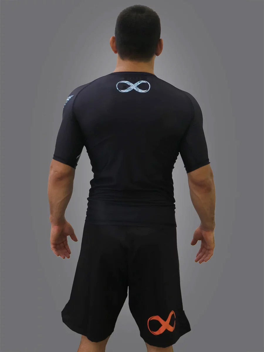 Braus Flags No Gi Rash Guard New Zealand - The Fight Club