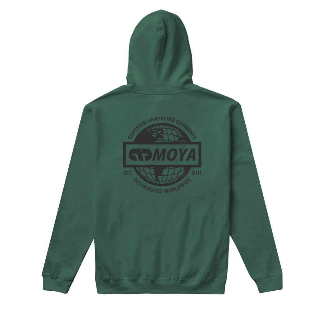 Moya Global Hoodie Forest Green - The Fight Club