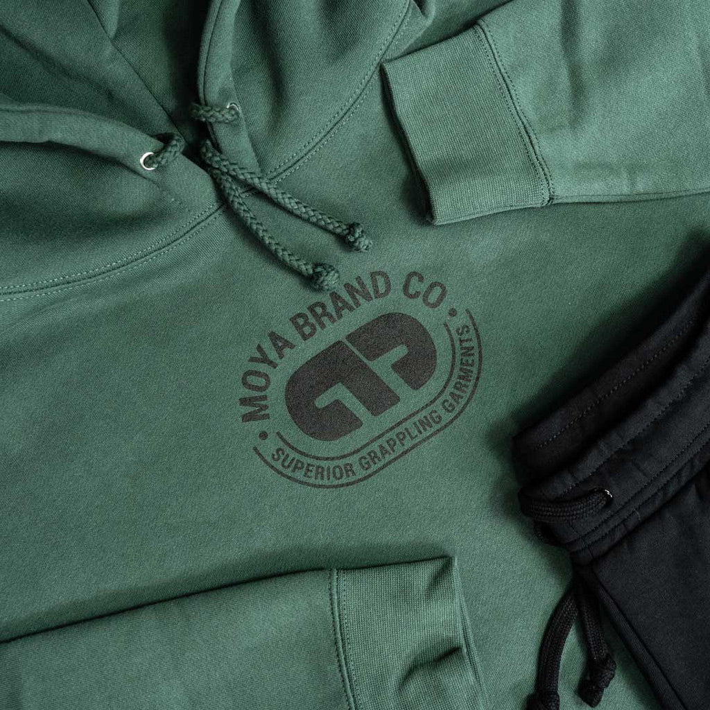 Moya Global Hoodie Forest Green - The Fight Club