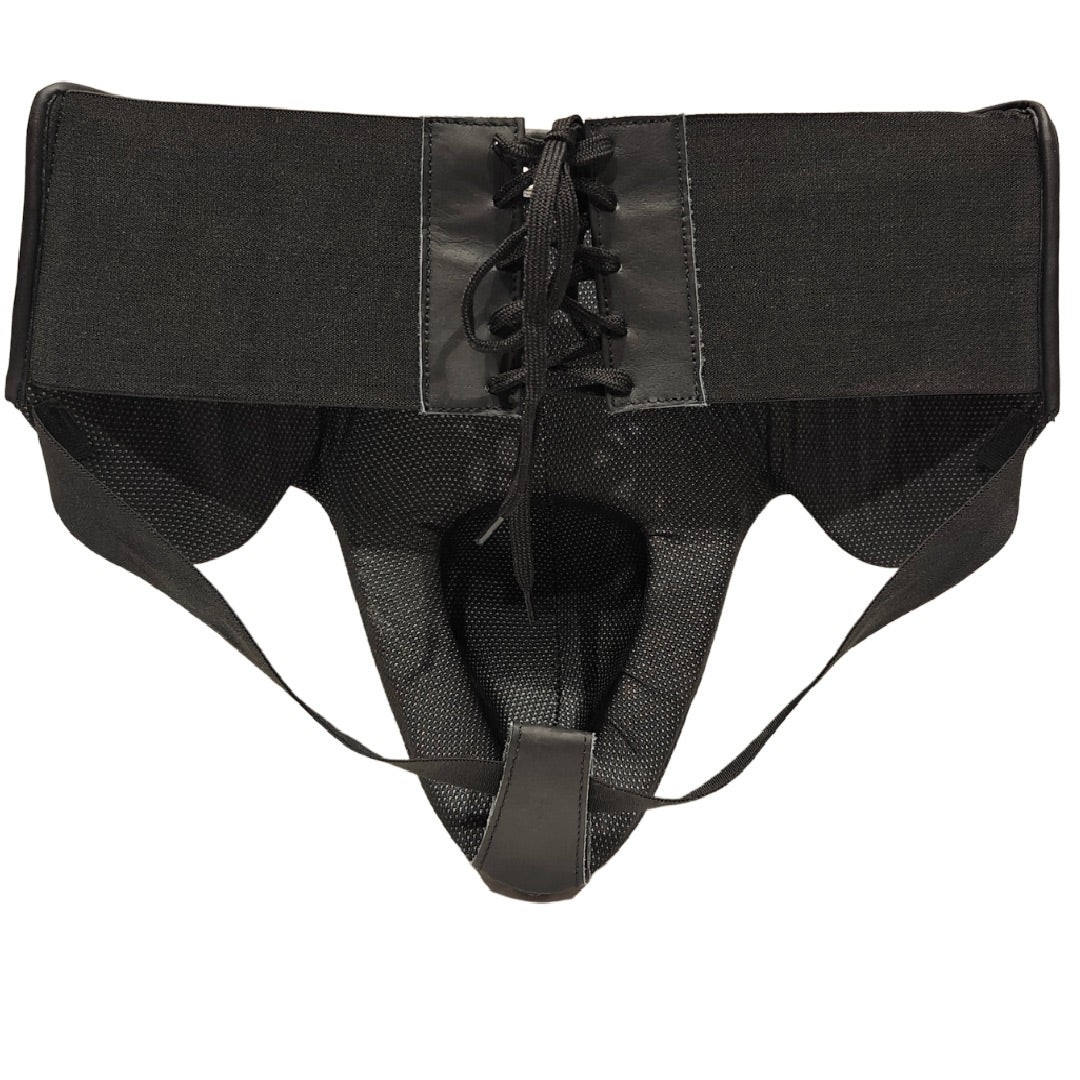 Morgan B2 Bomber Leather Groin Guard - The Fight Club