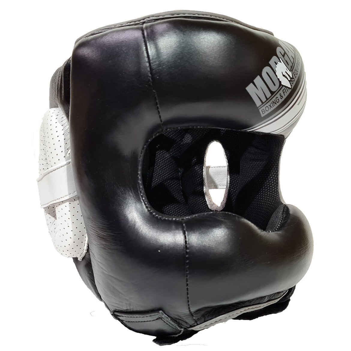 Morgan V2 Aventus Leather Nose Protector Head Gear - The Fight Club