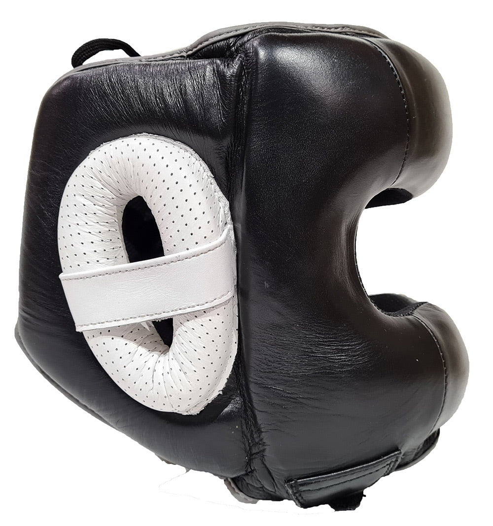 Morgan V2 Aventus Leather Nose Protector Head Gear - The Fight Club