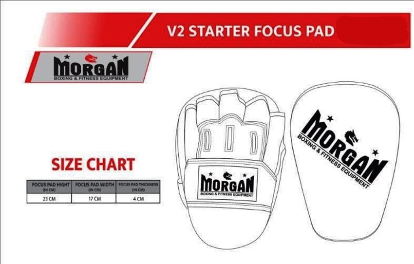 Morgan V2 Starter Focus Pads (Pair) - The Fight Club