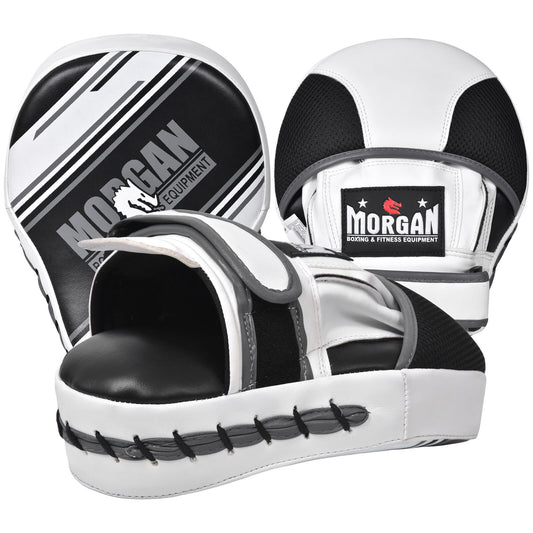 Morgan Aventus Leather Focus Pads (Pair) - The Fight Club