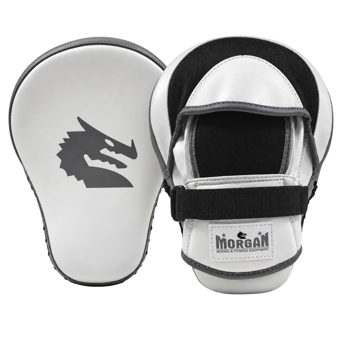 Morgan White Knight Focus Pads (Pair) - The Fight Club