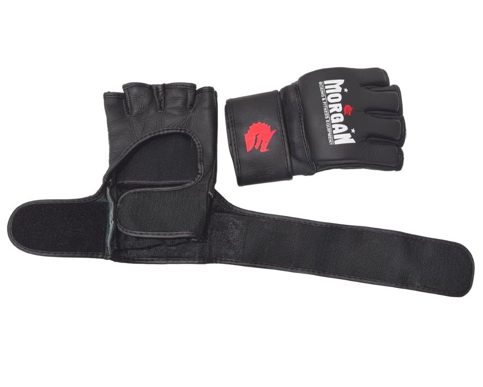 Morgan V2 Elite Leather MMA Gloves - The Fight Club