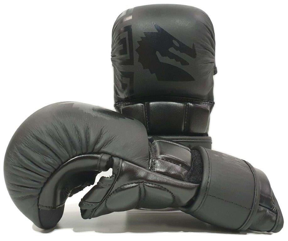 Morgan B2 Bomber Leather Shoto MMA Sparring Gloves - The Fight Club