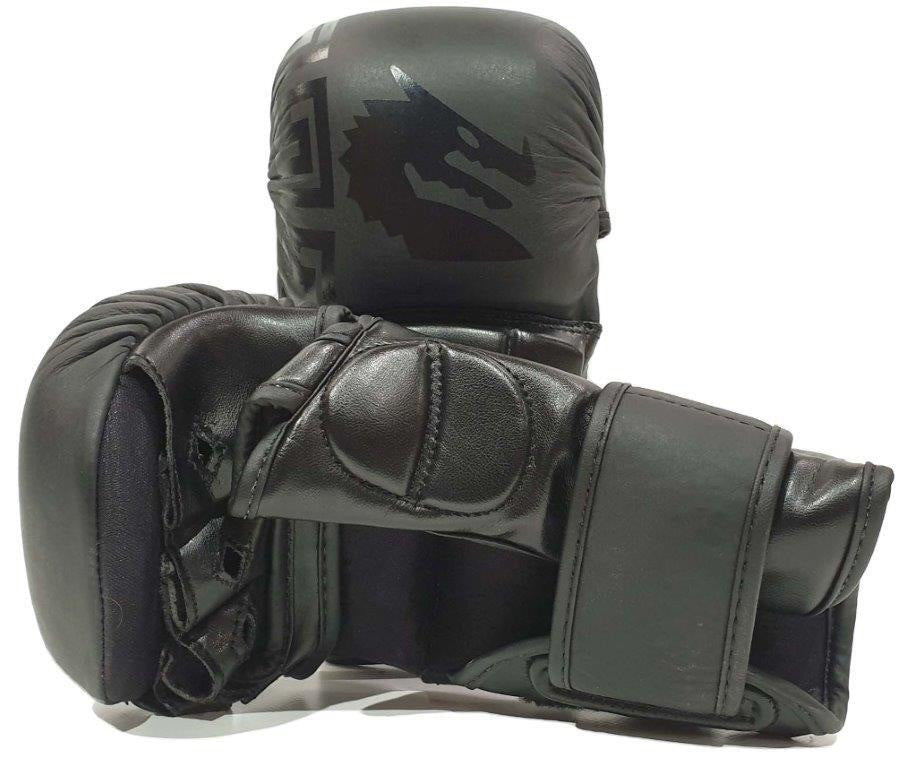 Morgan B2 Bomber Leather Shoto MMA Sparring Gloves - The Fight Club