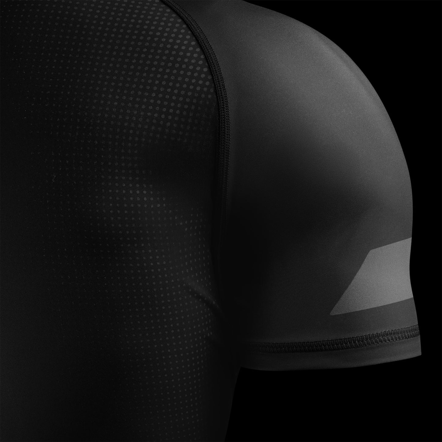 Hayabusa Core Short Sleeve Rash Guard Black - The Fight Club