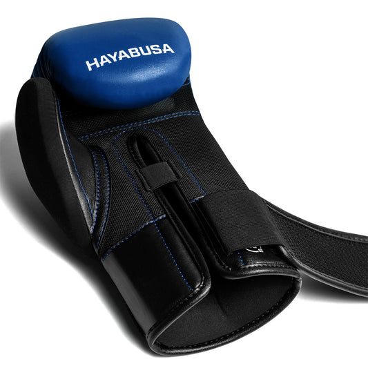 Hayabusa E1 Boxing Gloves Blue/Black - The Fight Club