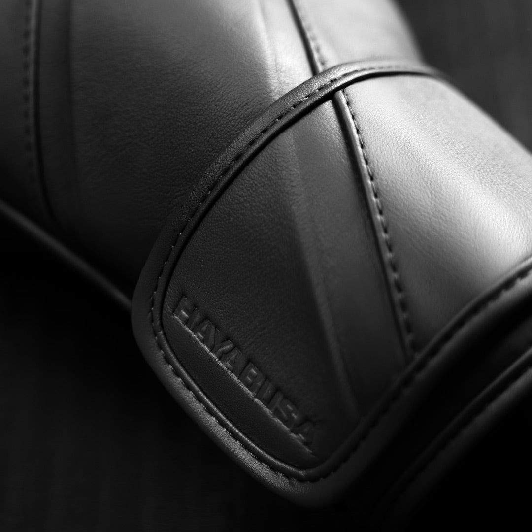 Hayabusa E1 Leather Boxing Gloves Black - The Fight Club