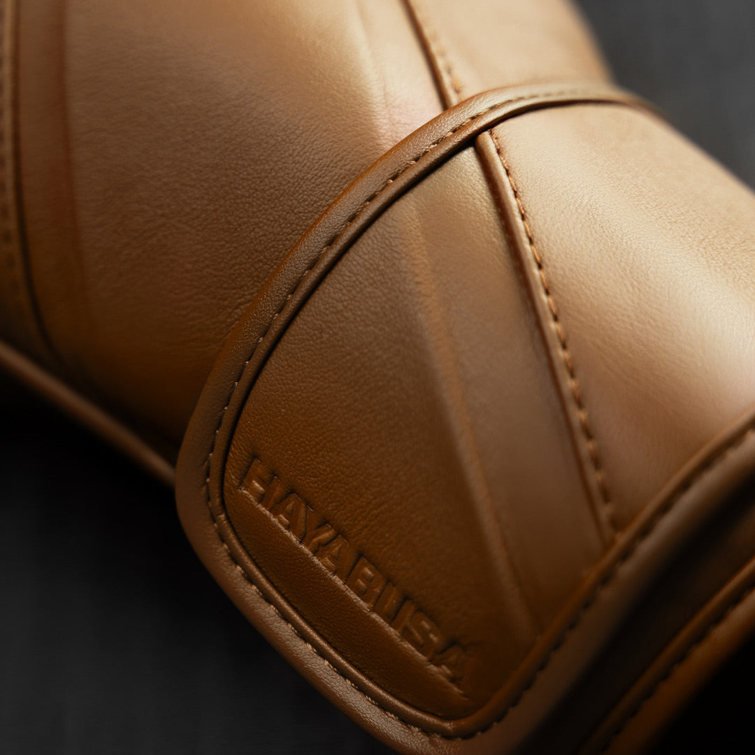 Hayabusa E1 Leather Boxing Gloves Brown - The Fight Club