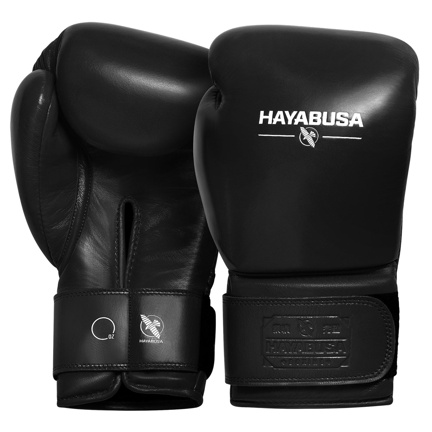 Hayabusa Pro Boxing Gloves Black - The Fight Club
