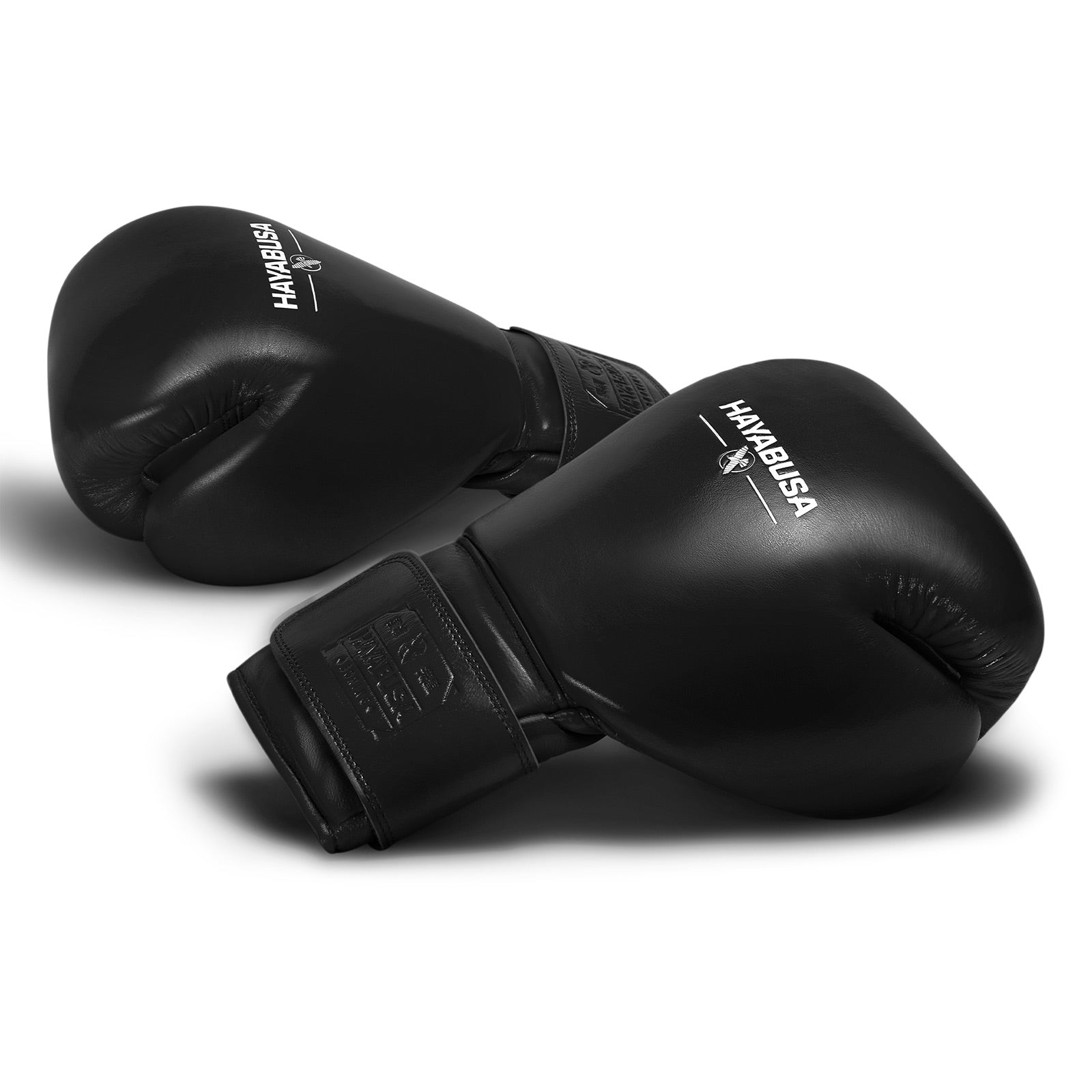 Hayabusa Pro Boxing Gloves Black - The Fight Club