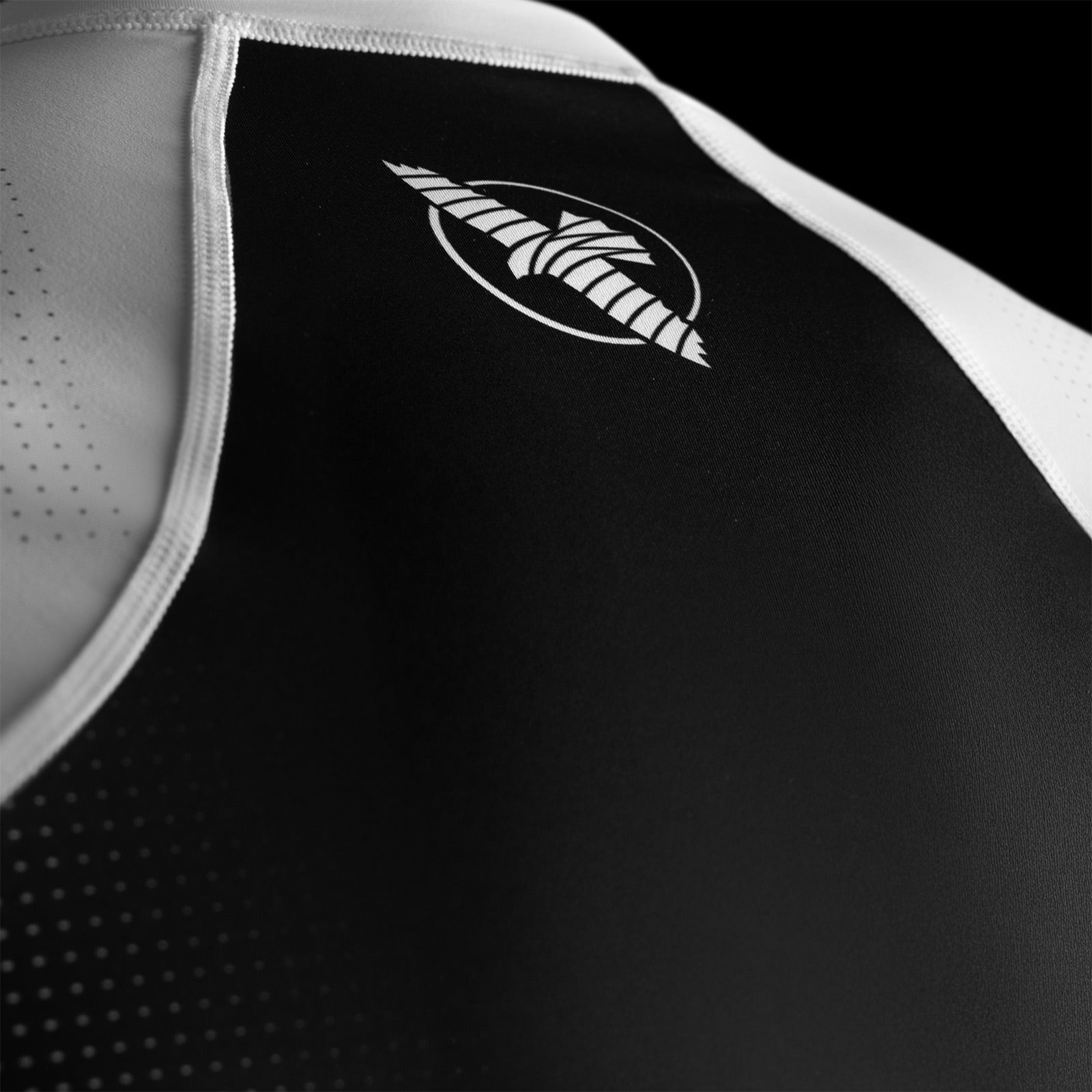 Hayabusa Pro Ranked Short Sleeve Rash Guard White - The Fight Club