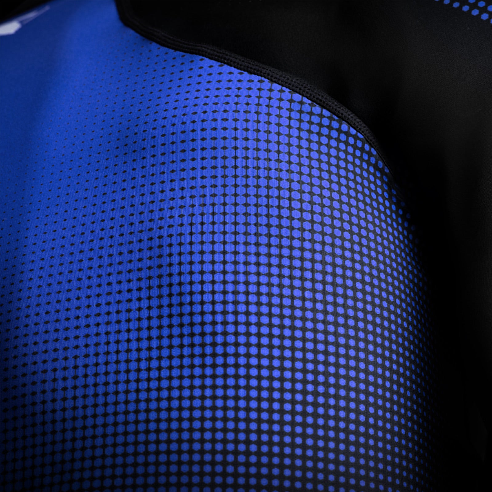 Hayabusa Pro Ranked Short Sleeve Rash Guard Blue - The Fight Club